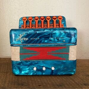 Vintage Child’s Accordion - Works! Hero made in Shanghai China